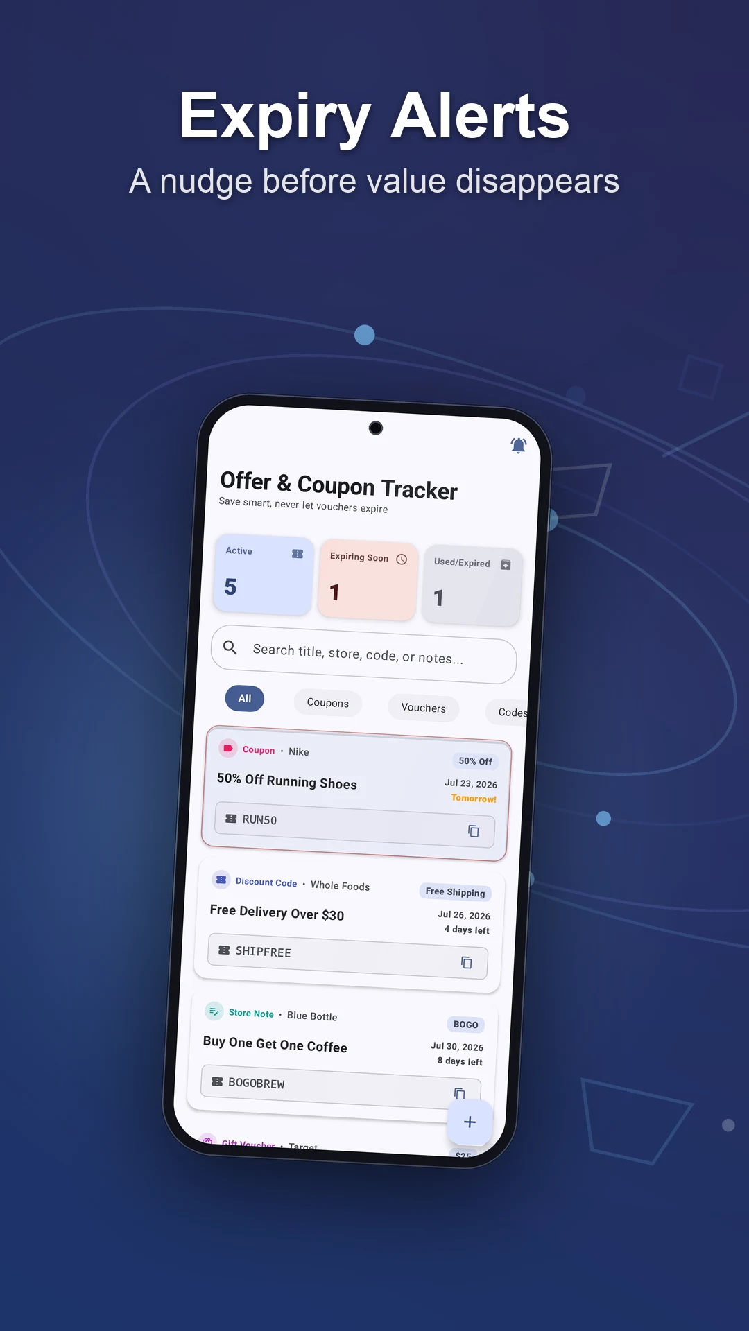 Vouchermint: Coupon Wallet screenshot